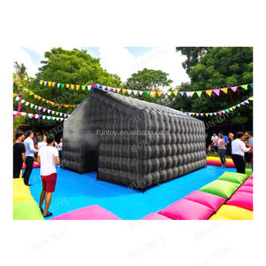 Tente gonflable de disco de tente de partie de boîte de <span class=keywords><strong>nuit</strong></span> noire avec la lumière pour la <span class=keywords><strong>location</strong></span> de partie - Product Image 3