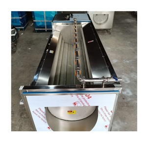 Potato and Carrot Cleaning <b>Vegetable</b> <b>Brush</b> Peeling and Cleaning Machine - Product Image 6
