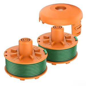 Cubierta de repuesto para carrete de hilo de desbrozadora 5367-20 y hilo 5369-20 de 2.0mm/14FT para Gardena Turbo Trimmer smallCut Art 2402 y 2404 - Product Image 6