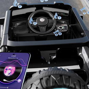 Voiture électrique pour enfants, jouet à conduire pour enfants, batterie 12v <span class=keywords><strong>avec</strong></span> télécommande <span class=keywords><strong>parentale</strong></span> réaliste, parfait pour les jeux en intérieur et en extérieur, âges 3-8 - Product Image 4