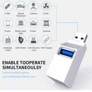 Xách tay USB <span class=keywords><strong>3</strong></span>.0 <span class=keywords><strong>Adapter</strong></span> Hub với <span class=keywords><strong>3</strong></span> cổng cho bàn phím và điện thoại di động đĩa cứng DC đầu ra cho điện thoại di động - Product Image 6