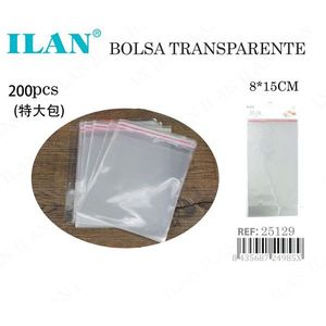 Sacchetti sigillabili trasparenti Ilan 8x15 cm per la conservazione di dispositivi elettronici - Product Image 3