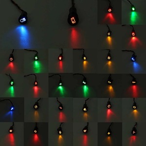 Metal LED Dashboard Indicator Light 8mm 12V 24V 36V Waterproof Easy Install For <b>Auto</b> <b>Electronics</b> - Product Image 1