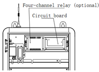 Système de surveillance de la qualité de l'eau potable, analyseur multiparamètres en ligne à montage mural, contrôleur IoT de turbidité, de chlore libre, de pH et de DO