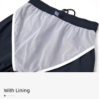 Shorts de bain pour homme avec logo personnalisé, amples, décontractés, sportifs, séchage rapide, imperméables, avec cordon de serrage et poches latérales, pour la gym, le fitness et la course à pied