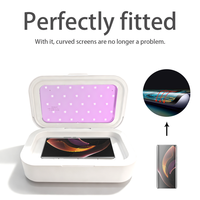 Machine de durcissement UV automatique pour protecteurs d'écran de téléphone, films hydrogel UV et lampes de durcissement UV pour tous les smartphones