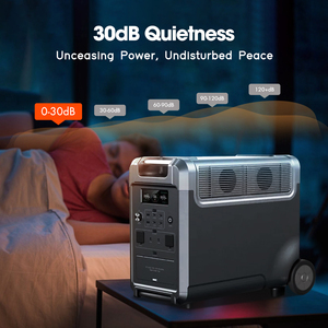 Máy phát điện năng lượng mặt trời di động 3600W 3840Wh cho cắm trại, <span class=keywords><strong>s</strong></span>óng sin thuần, pin ngoài, tấm pin năng lượng mặt trời, ô tô - Product Image 5