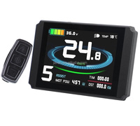 Affichage LCD8H pour vélo électrique KT, 24V 36V 48V, connecteur USB SM étanche, accessoires pour vélo électrique, affichage LCD pour vélo électrique