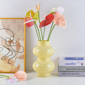 Composition florale pour scène de mariage et fiançailles, avec Anthurium et <span class=keywords><strong>Petit</strong></span> Flamant, allée fleurie, plafond haut - Product Image 1