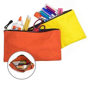 Durable Oxford Polyester Cotton Plumber Custom Canvas Tool Pouch Zipper Bag Black Multi Purpose Storage Bag - Product Image 3