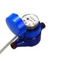Ala rotativa horizontal R100 RS485, medidor de agua de 2, Protocolo MODBUS, medidor de agua fotoeléctrico, control de válvula, control sin válvula, 1, 2, 2, 1, 2, 2, 1, 2