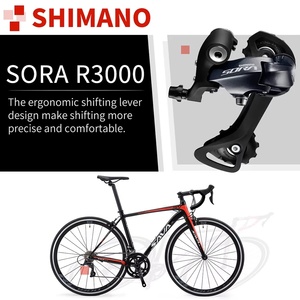 Xe đạp thành phố <span class=keywords><strong>SAVA</strong></span> Carbon Fiber, xe đạp Gravel, phuộc carbon, xe đạp đường trường 700C, 18 tốc độ, R3000, bán chạy, xe đua R6-R3000-18S - Product Image 6