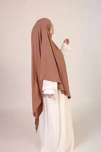 2025新デザインモーダル竹ジャージーヒジャーブエスニックスカーフイスラム教徒女性のためのヒマール - Product Image 4