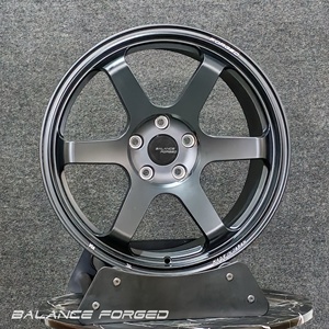 Rines TE37 Forjados Personalizados, Rines de Aleación Volk Rays de 15 16 17 18 19 20 Pulgadas 4x100 5x114.3 5x120, Diseño Cóncavo en Cromo, Bronce y Negro - Product Image 5