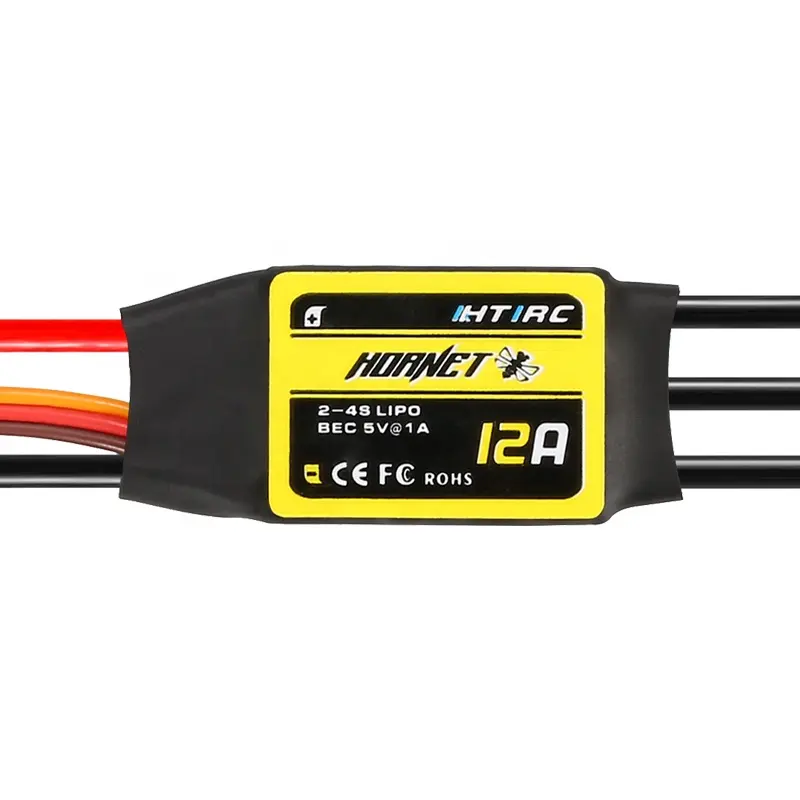 HTIRC Hornet Series 12A Brushless ESC With 5V/1A BEC For Multirotor Airplane RC Drone