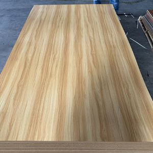 4x8 Hdf mélamine face <span class=keywords><strong>blanc</strong></span> laminé meubles armoire feuille de bois 16mm 18mm panneau de fibres de bois mélamine Mdf conseil - Product Image 6