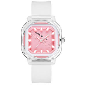 Waterproof <strong>Time</strong> Easy to Read Dial Square <strong>Teachers</strong> Doctors Colorful Student <strong>Watch</strong> - Product Image 1