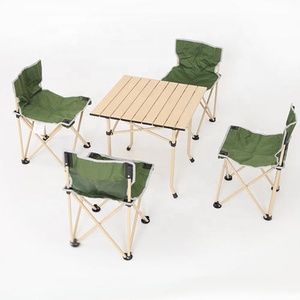 Table portable en <span class=keywords><strong>bois</strong></span> <span class=keywords><strong>de</strong></span> hêtre pour camping, jardin et pique-nique – Offre spéciale - Product Image 6