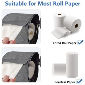 Porte-serviettes en papier portable, sac à papier toilette résistant à l'eau - Product Image 5