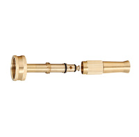 Raccord de tuyau d'eau SNJUE en cuivre pur, pistolet de pulvérisation droit, outils de jardinage, raccord de tuyau de distribution d'eau 4 voies, pour voiture