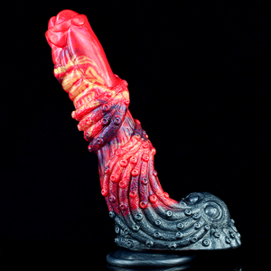 Neue Feuer drache seltsame Fantasie Tier großen Oktopus Ozean Monster Dildo realistische Alien Dildo Bilder von Dildos für Frauen - Product Image 1