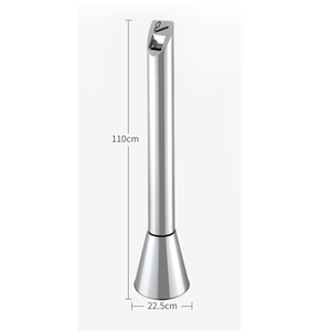 Hotel Outdoor Standing Recycling stainless steel Ashtray trash bin waste bin