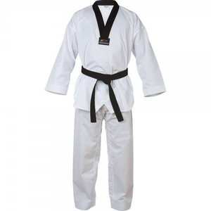 Dobok de Competición de Alta Calidad con Cuello en V para Lucha de Taekwondo y Artes Marciales para Niños y Adultos WTF - Product Image 4