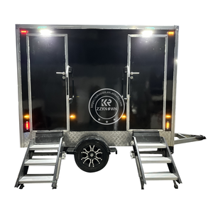 Toilettes portables de luxe pour salle de bain, douche, toilettes mobiles, remorque mobile, prix d'usine 2025 - Product Image 4