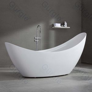 Bañeras Japonesas Independientes de Acrílico para Baño Interior, <span class=keywords><strong>con</strong></span> Forma de Barco, Profundas, para Adultos, las Más Vendidas de Gurgle - Product Image 4