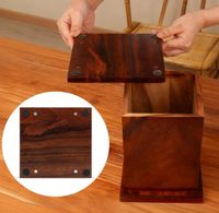 Urna de Cremación para Mascotas de Madera Hecha a Mano con Garantía de Calidad, Urna de Madera para Cenizas de Mascotas para Perros y Gatos