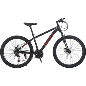 <span class=keywords><strong>Bicicleta</strong></span> de Montaña Wind Sound Pioneer con Cuadro de Acero al Carbono, Llantas de Aleación de Aluminio, Doble Freno de Disco, Horquilla de Resorte con Suspensión, Portátil y Duradera - Product Image 2