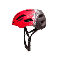 Vente en gros Nouveau casque de vélo de sécurité respirant avec lumière LED multicolore personnalisé