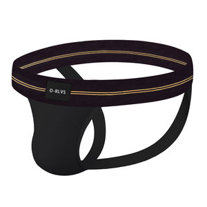 Jockstrap en nylon pour <span class=keywords><strong>homme</strong></span> avec trou pour pénis, style gay, taille basse, T-back - Product Image 3