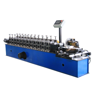 Machine de formage à froid de volets roulants pour portes Machine de fabrication de portes à lamelles en métal Machine de fabrication de volets pour fenêtres à lamelles - Product Image 5