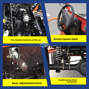 Kart à pédales tout-terrain à 4 roues, 5 places, à essence, pour différents terrains extérieurs - Product Image 2
