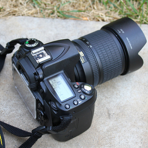 Appareil photo reflex numérique d'occasion de marque originale D90 avec chargeur de batterie, sangle d'épaule, appareil photo numérique D90 - Product Image 5