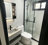 Maison conteneur modulaire extensible de luxe, alimentée par l'énergie solaire hors réseau, 20FT 40FT, 2 à 4 chambres, pour hébergement en zone isolée