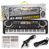 Introductory Keyboard Musical Instrument Piano 61 Key Folding Electronic Keyboard