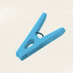 Folding Clothes Hanger Clip Thickened Rectangle <b>Hook</b> Type For Clothes Pants Ties Drying Rack Student Dormitory Use - Product Image 5