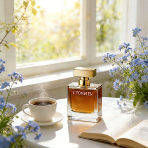 Parfum en spray floral boisé épicé de haute qualité, marque privée L'YOMELEN, pour homme, longue tenue, luxe - Product Image 2