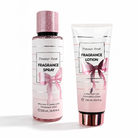 Ensemble de parfums, lotion pour le corps et spray parfumé, parfum camélia, soin hydratant scintillant pour le corps, coffret cadeau pour femmes