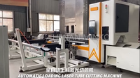 Machine de découpe laser CNC pour tubes en acier et alliages d'acier, 1000W 2000W, découpe laser de tubes en fibre