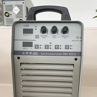 DONSUN MIG-NBC-500A IGBT Soudeuse à Inverter Numérique à Gaz Protecteur 3-en-1, Machine à Souder Adaptée pour la Maison et l'Usine