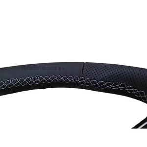 Alcantara หนังแบบมีรูพรุนสำหรับรถ Audi Q3 Q5 Q7 Q8 B9 SQ5L SQ7พวงมาลัย S4แบบ SQ8 - Product Image 6