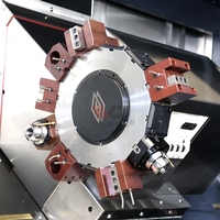 Tour CNC à banc incliné de haute précision WOJIE TCK700DY avec axes C et Y et outils motorisés