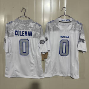 Großhandel Hochwertige Neue Stile American Football Trikot Herren Besticktes Rugby Trikot Bills Team Trikots - Product Image 1