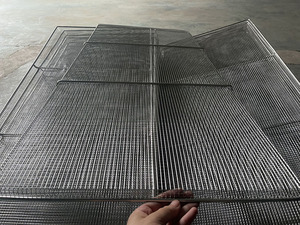 EU Stainless Steel Kettle Charcoal Rack Upper Deck Kettle BBQ Accessories Smoking/<b>Grilling</b> Rack - Product Image 3