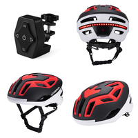 Lumières de casque de vélo électrique intelligentes pour la sécurité nocturne des scooters et des vélos avec clignotants