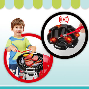 Juguete de Carrito de Barbacoa para Niños, Simulación de Barbacoa, Juego de Cocina para Niños, Diversión Educativa para Interiores y Exteriores - Product Image 4