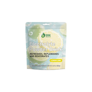 Bebida Electrolítica en Polvo con Sabor a Limón y Lima de Marca Privada para Refrescar, Reponer y Rehidratar Antes y Después del Entrenamiento - Product Image 1